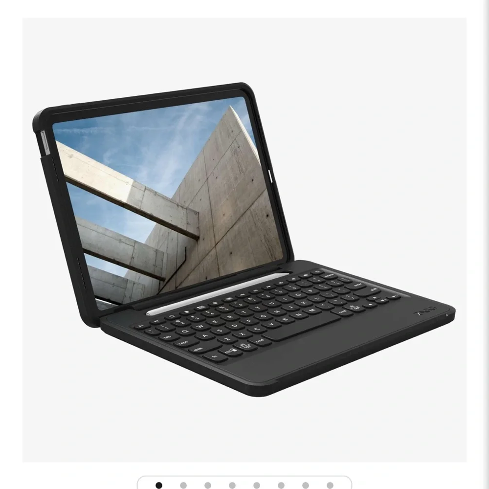 Messenger Folio Bluetooth Keyboard Case for iPad and iPad Pro